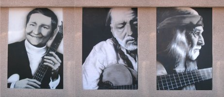 “Three Faces of Willie Nelson,” 704 Main Street downtown